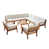Teak Frame / Beige Cushion is out of stock