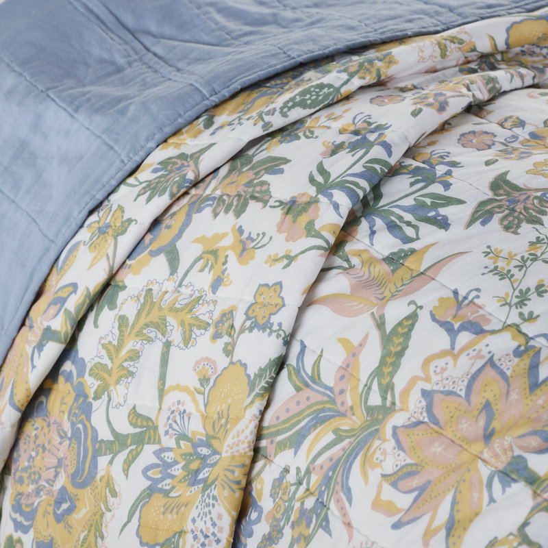 Cotton Floral Quilt