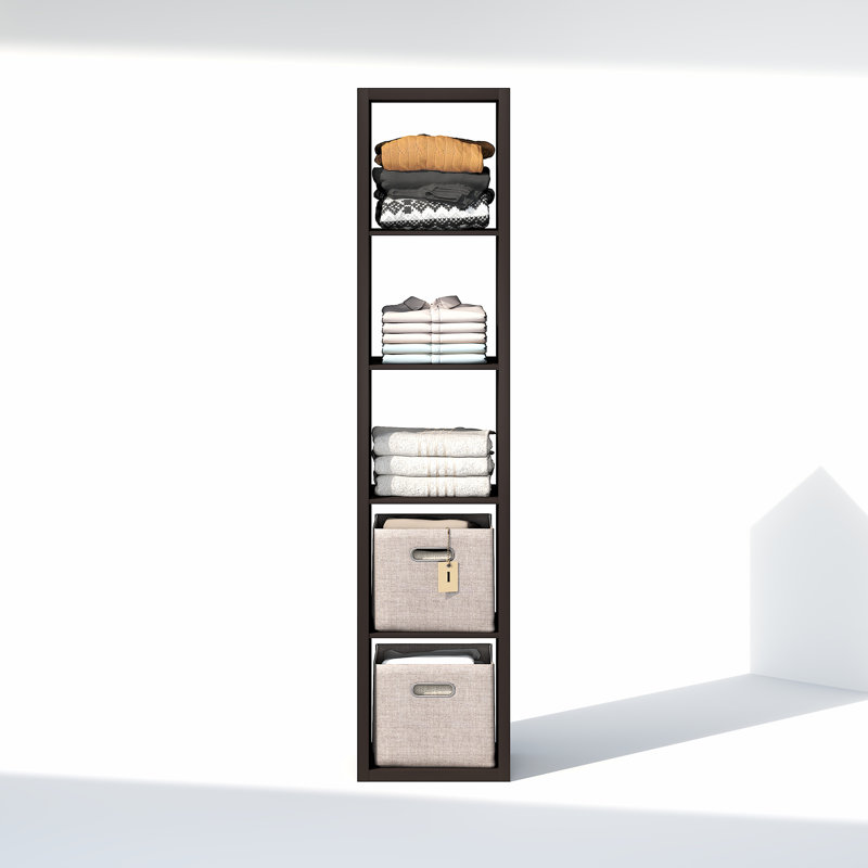 Heddy Shelving Unit, Dark Oak