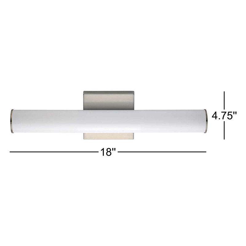 Aylor Dimmable LED Bath Bar, Black
