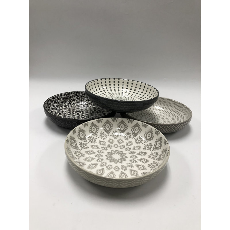 Gray Collection S/4 Assorted Dinner Bowls
