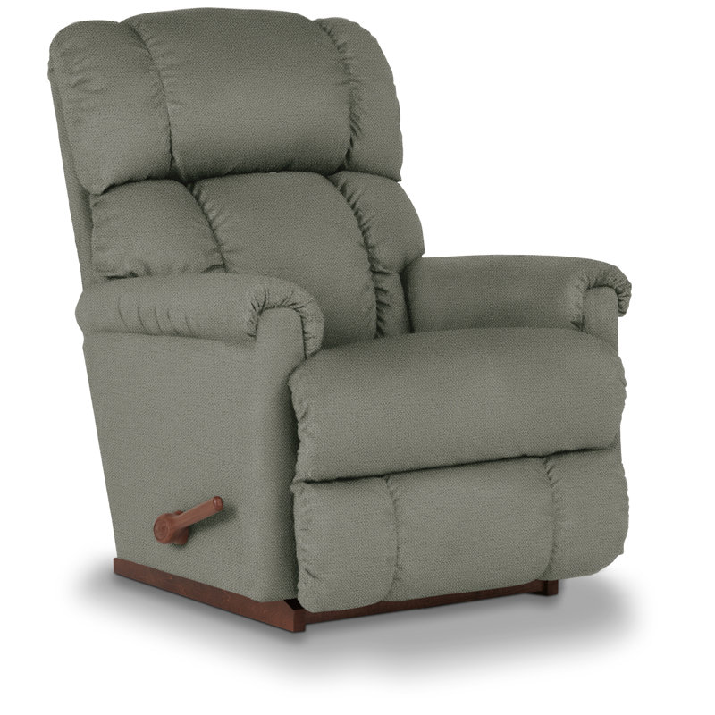 Pinnacle Manual Recliner, Rocker Recliner, i-Rene Moss Performance Chenille