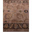 Overdyed Hand-Knotted Wool Modern-Contemporary Brown Runner 3' 2" x 10' 1"