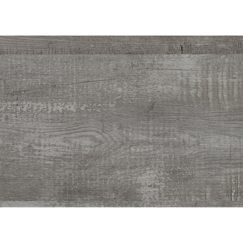 Très grand lit rustique gris, lit en bois avec sommier et rails
