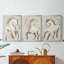 ANIMALS Series CECLXVI - Toile tendue avec châssis encadré - 3 pièces-1556061940-1556061833