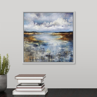 " Calm Stillness " by Rikki Drotar Watercolor and Acrylic Painting
