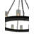 Loxley 16 - Light Wagon Wheel Chandelier