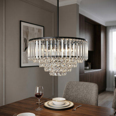 Lustre en cristal à 5 lumières Amiriya
