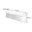 Banc rembourré en cuir Narah-100857308