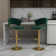 Christal Swivel Upholstered Adjustable Height Counter Stool
