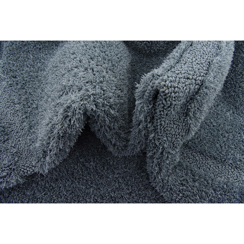 Tapis bleu ciel à poils longs Lattice, Tapis de couloir 2 pi 7 po x 10 pi