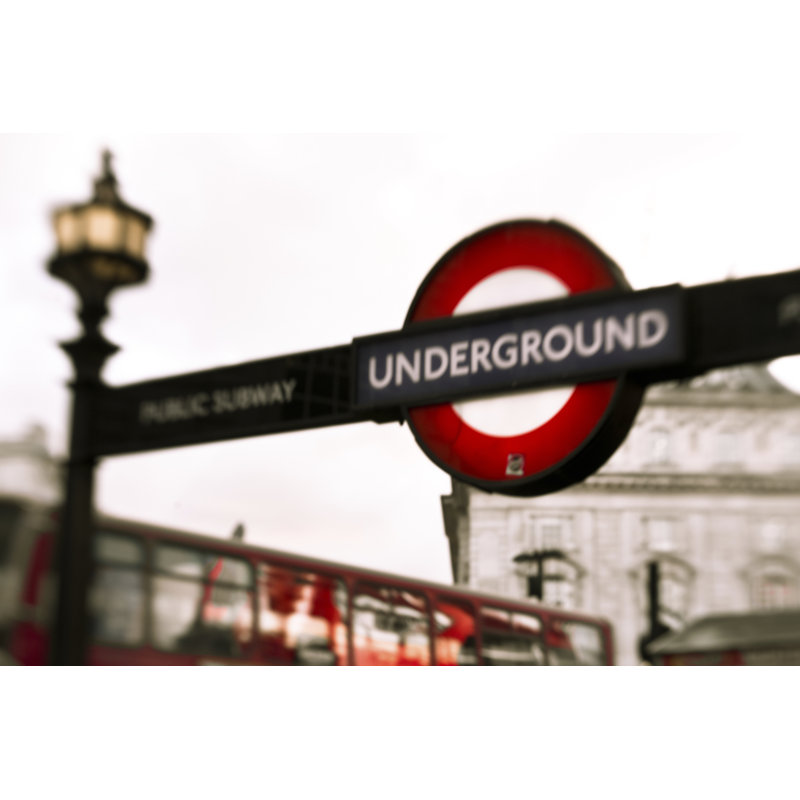 London Scene III by Sonja Quintero - Wrapped Canvas Art Prints, 30cm H x 46cm W