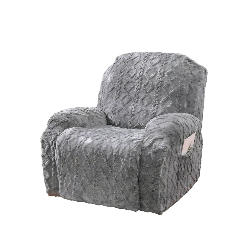 Polyester Box Cushion Sofa Slipcover