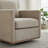 Modern Chenille Swivel Chair With Wooden Base - Perfect Accent For Living Room Or Bedroom-1237084888