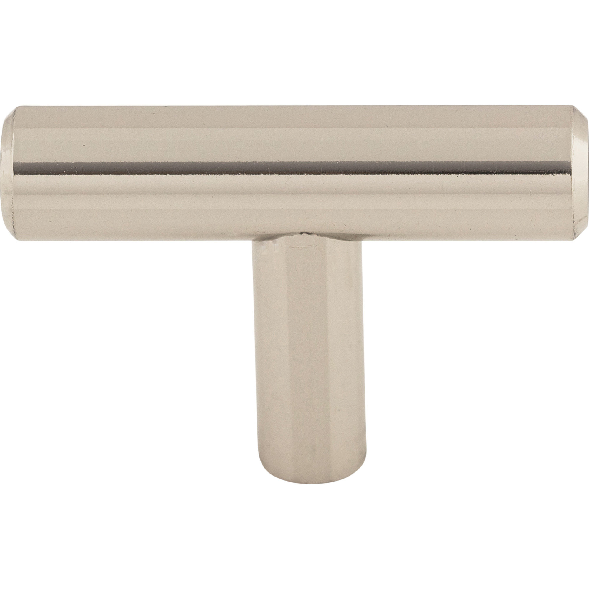 Hopewell 2" Length Bar Knob, Polished Nickel