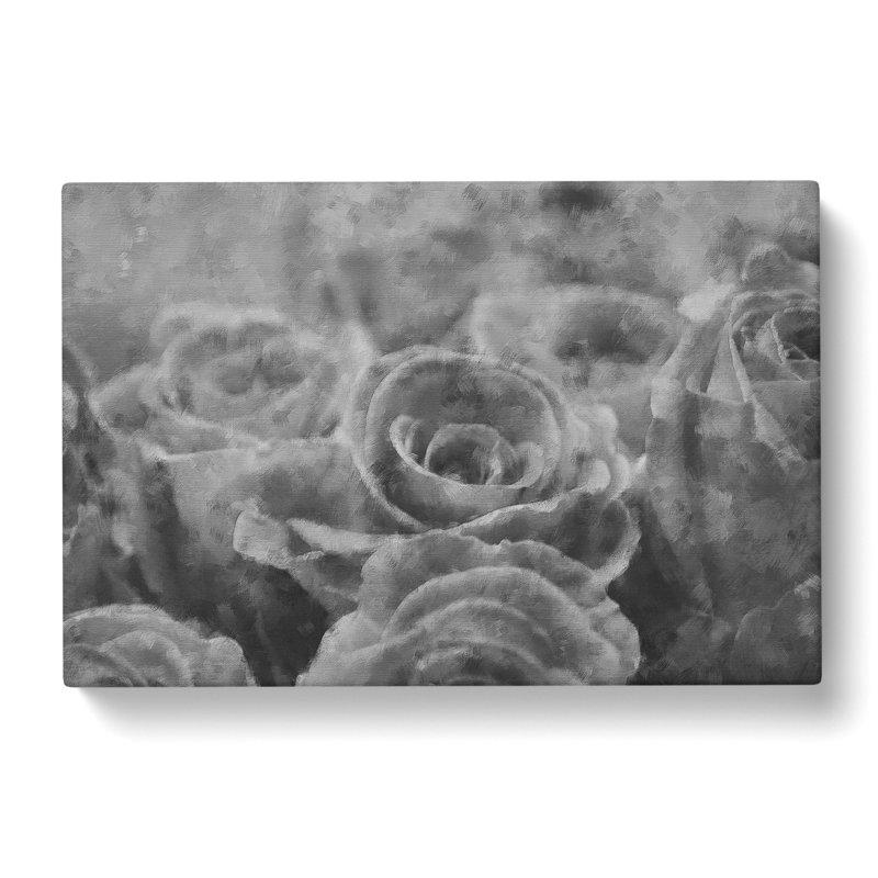 Bunch of Roses - Wrapped Canvas, 35cm H x 50cm W x 3cm D