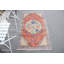 Tapis Oushak rétro de style turc Anatolian rétro de couleur rouge foncé conçu pour une utilisation polyvalente