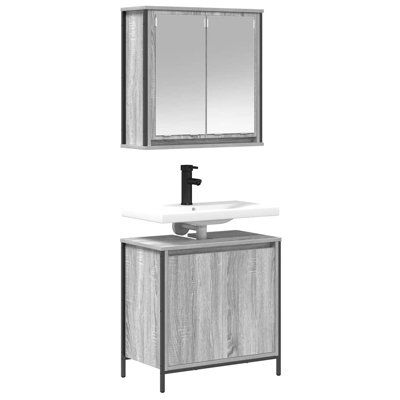 Vanity & Mirror Set