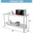 60"x24"x35" Stainless Steel Prep Work Table