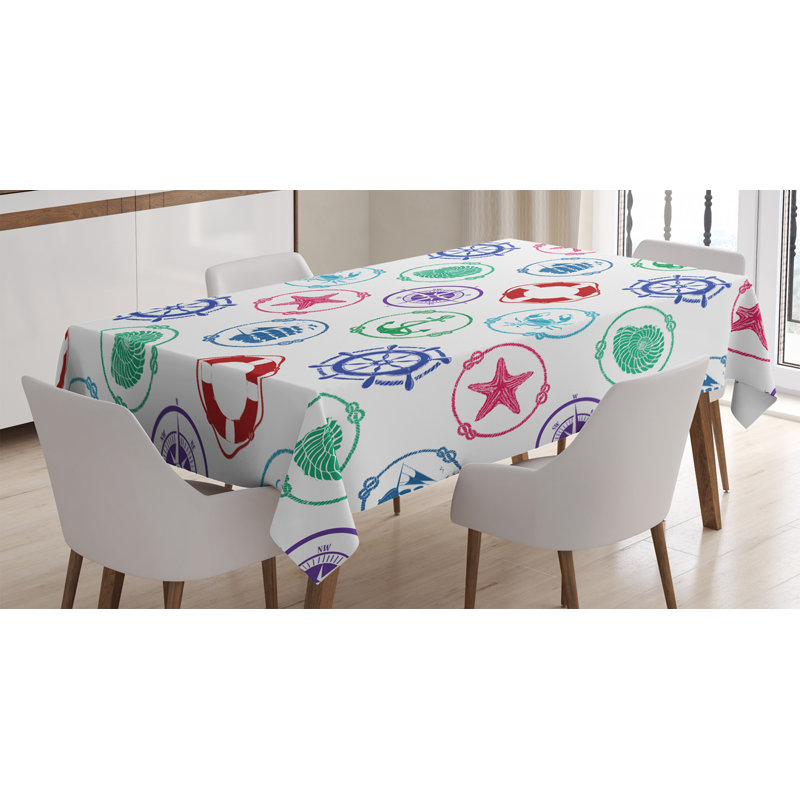Nappe Ships Wheel, 84 po x 60 po
