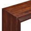 Console haute cannelée avec banc recouvert de tissu-1709622876