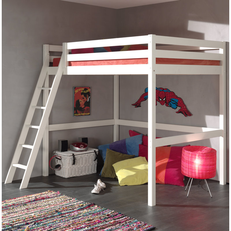 Edwards Mid Sleeper Loft Bed, European Double (140 x 200cm)