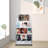 Simlai 44" H 4 Tier Free Standing Magazine Rack with Casters
