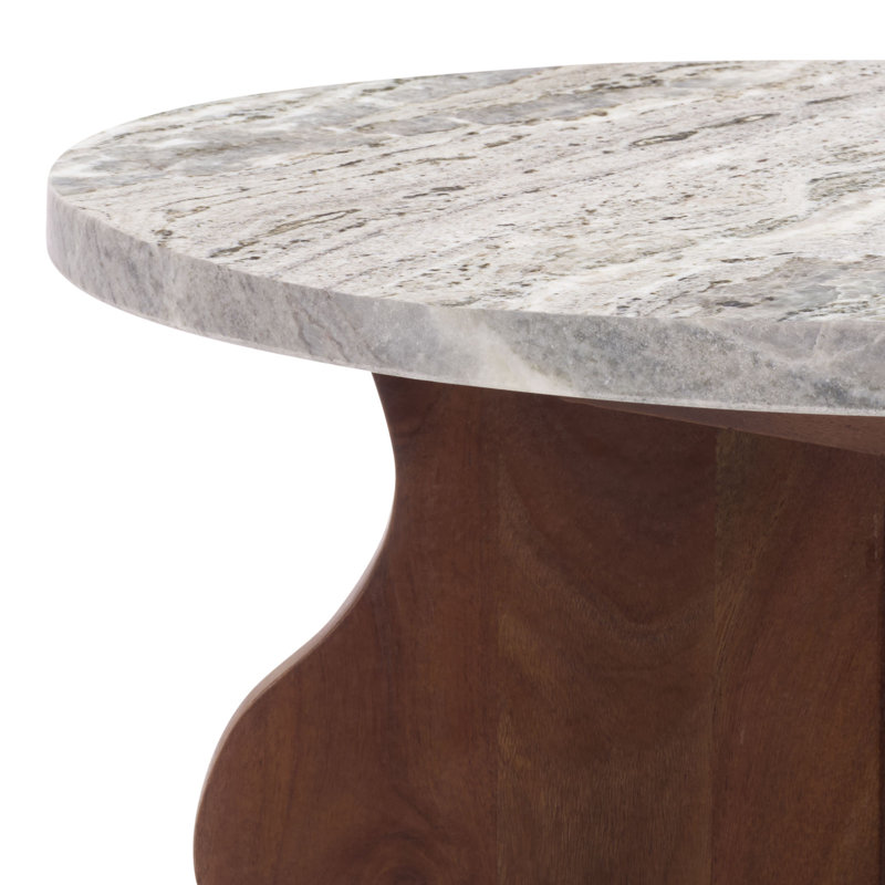 Table d'appoint en marbre Galih