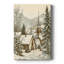 Art des Fêtes de Noël - Toile tendue avec châssis-1991189346