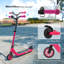 HOMCOM Electric Scooter for Kids Age 6+ Up to 8 KM/H 6kg Lightweight-73840092