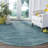 Fales Rag Rug Hand Woven Cotton Striped Rug-1635965181