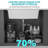 Quartz Kitchen Sink - 30" X 19" X 9.65" White Granite Composite Workstation Undermount Single Bowl Kitchen Sink-126322224