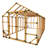 E-Z Frames Storage Shed Kit