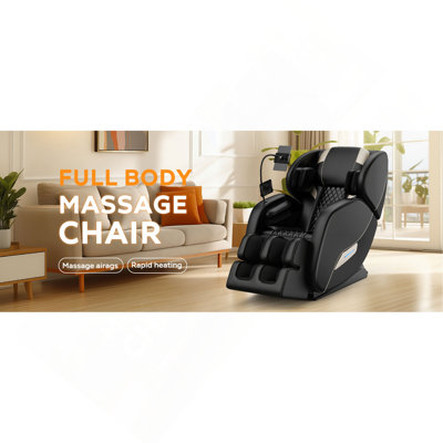 Massage Chair Recliner With Zero Gravity With Full Body Air Pressure