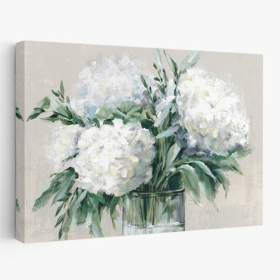 Plantes, fleurs, hortensia, art mural