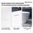 NURCOLIN 59'' X 31.5'' Freestanding Soaking Acrylic Bathtub, Gloss White-128734082