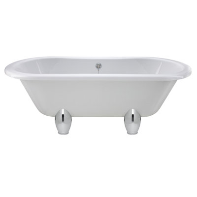 Kingsbury x Soaking Acrylic Bathtub