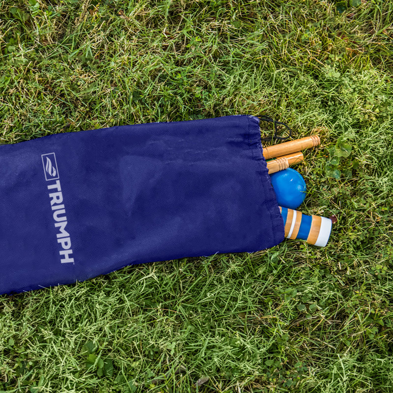 6 Player Croquet Set with Carrying Case