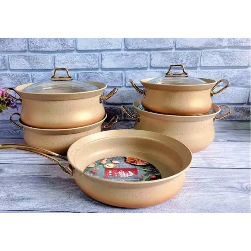 9 - Piece Non-Stick Aluminum Cookware Set