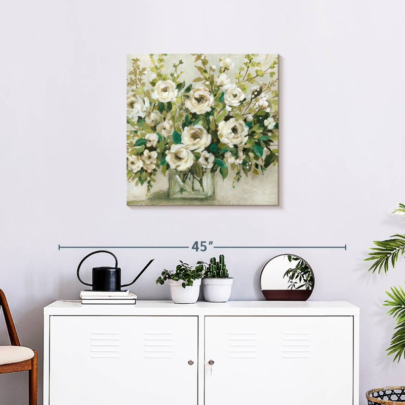 Forever Green, 24" H x 24" W