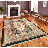 Fine Hand Knotted Chinese Abusson rug 7'5'' X 9'5''