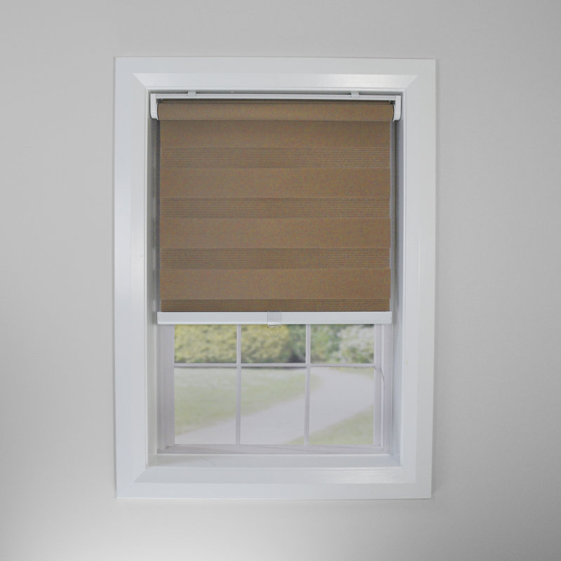 Room Darkening Zebra Shades, 24"W x 72"L