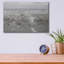 Art mural en verre Latitude Run® «Meadow B&W» par Vahe Yeremyan-1600543975