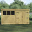 Shiplap Pent Wooden Shed-88314721
