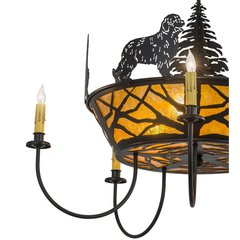 Big Dogs 8 - Light Chandelier