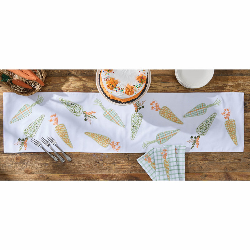  Carrot Patch Table Runner 54" X 13"