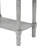 Weinman Modern Rustic Solid Wood Narrow Console Table with 3 Drawers and Bottom Shelf for Hallways, Entryways, or Behind Sofas-923126893