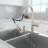 Clihome Pull Down Kitchen Faucet with Soap Dispenser-87820077
