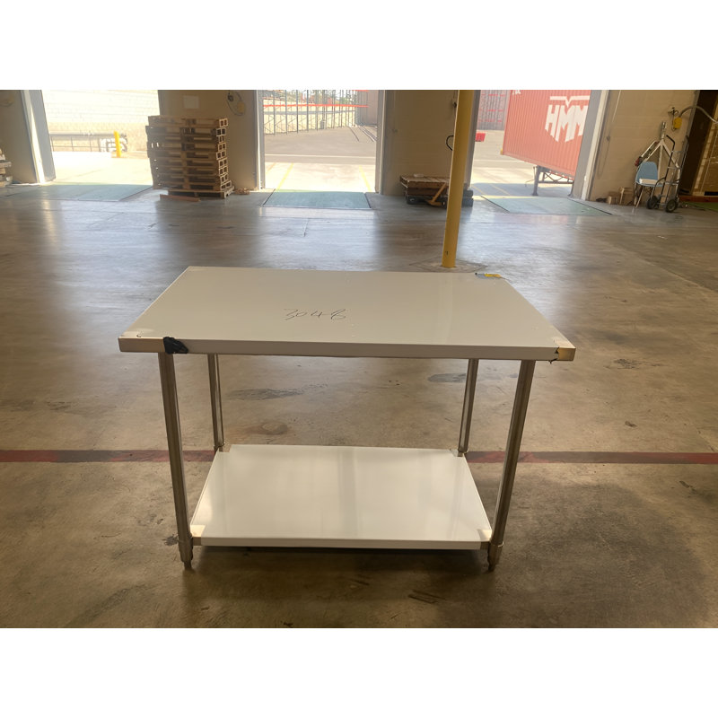 48 in. W NSF Stainless Steel Table