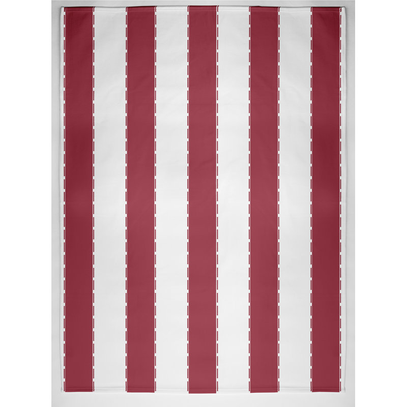 Winthrope Plain Weave / Muslin Throw Blanket, Red